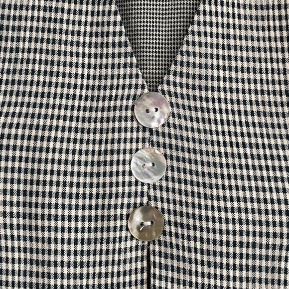 Midi Dress Expo Petite Houndstooth Dress - Size 4 Petite, Pre-owned - Picture 5 of 10